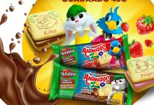 Foto de Richester lança os Biscoitos Recheados Quadrados Animados Zoo 40 g