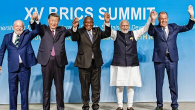 Foto de Líderes do Brics conversam sobre tarifaço e guerras em reunião virtual