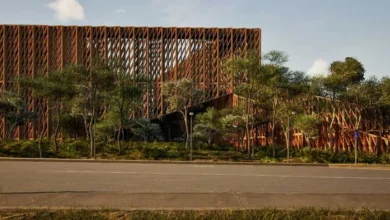 Foto de O museu francês Pompidou encontra seu lugar no Brasil entre tijolos e cataratas