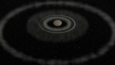 Foto de Novo sistema de anéis descoberto no Sistema Solar
