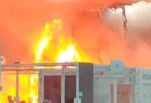 Foto de Incêndio na COP30 interrompe negociações