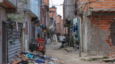 Foto de Polícia de São Paulo apreende drogas e material explosivo na Favela do Moinho