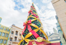 Foto de Luau, casa do Bom Velhinho, projeções…