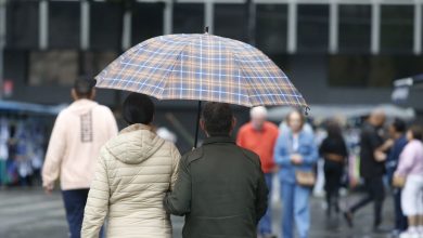Foto de Frente fria provoca chuvas e queda de temperatura no centro-sul